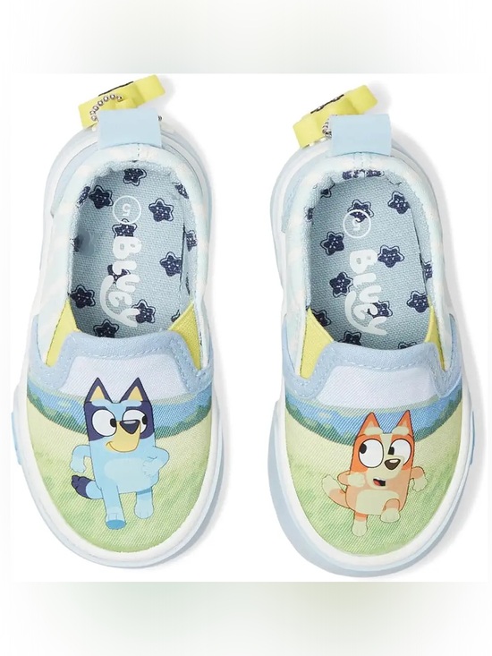 Ground Up Other - Ground Up Bluey & Bingo Slip On Sneakers Size 6 (Toddler)